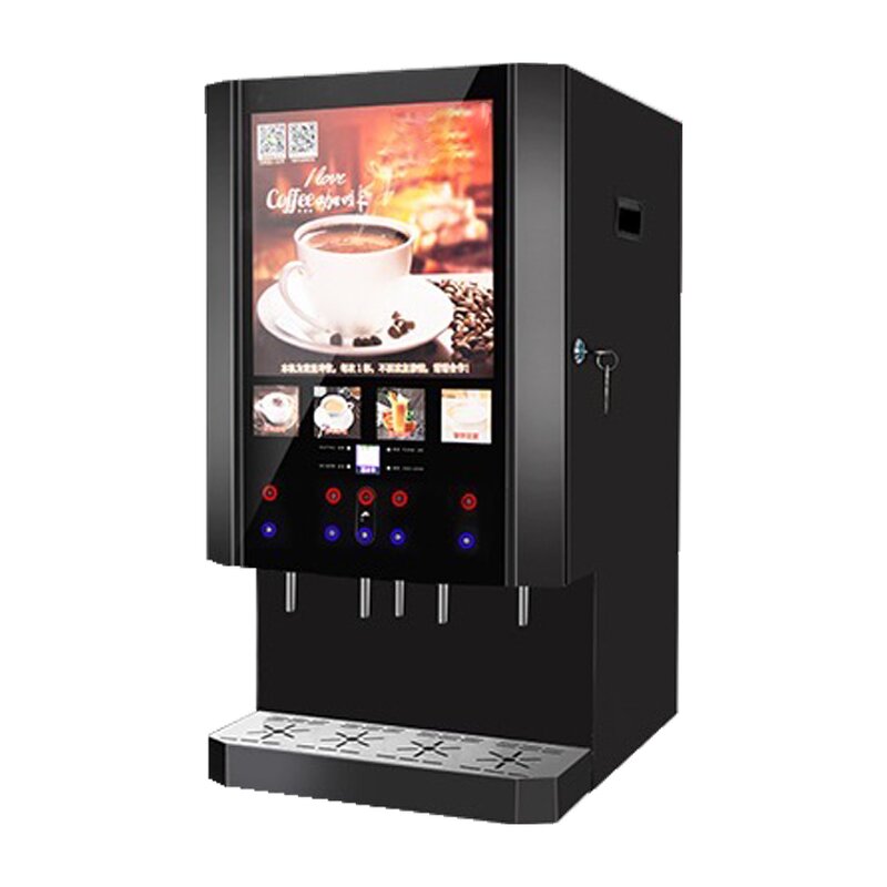 Coffee Machine Supplier - Customizable 6 Flavors Hot Cold Beverages Light Box