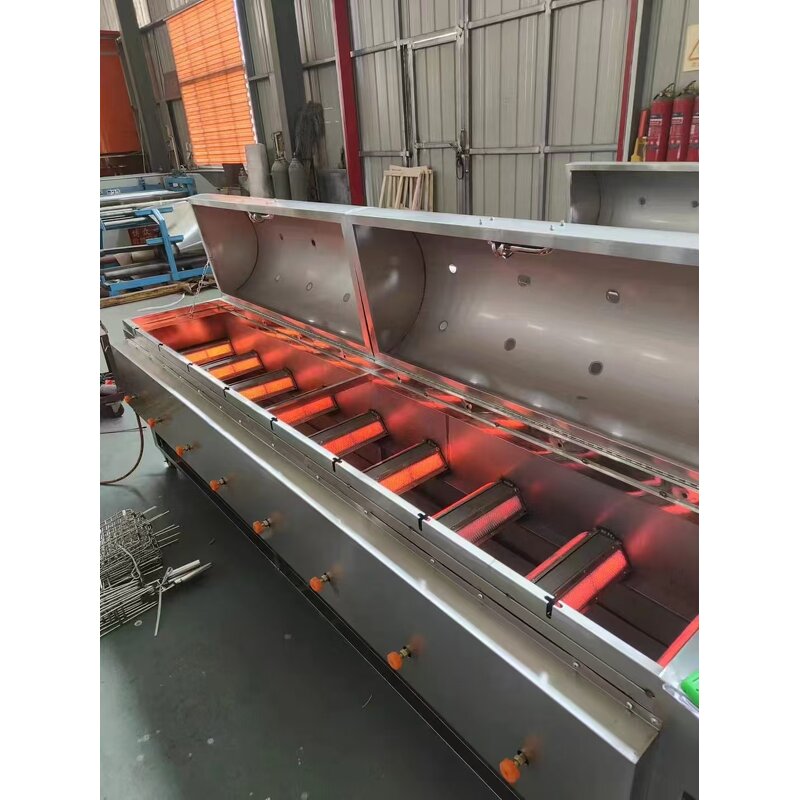 Eight-head Roast Stove Supplier - Stainless Steel Movable Cart Box Galvanized Propane