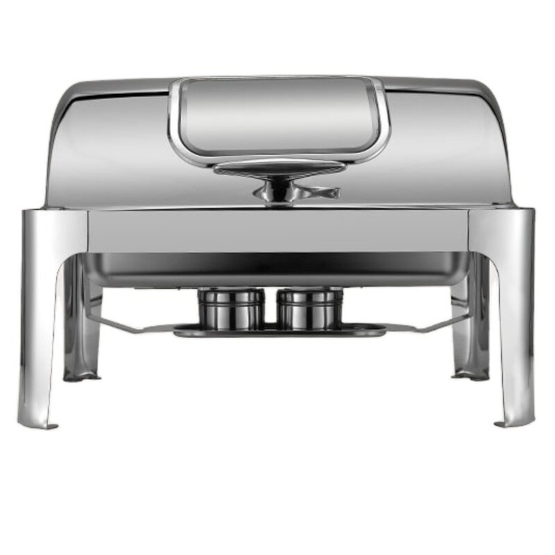 Buffet Stove Manufacturer - Square Thickened Stainless Steel Insulation Clamshell 3L 5L