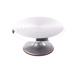 Cake Turntable Manufacturer - High-Speed Revolution Metal Stainless Steel Decorating