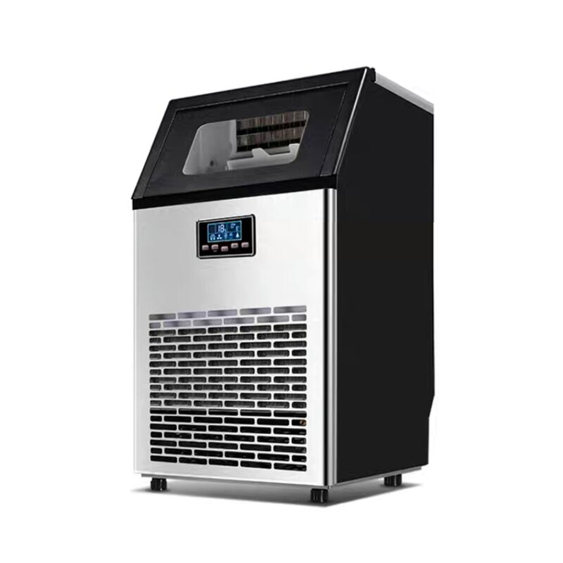 Ice Machine Supplier - Commercial Stainless Steel Large Output Automatic Cleaning