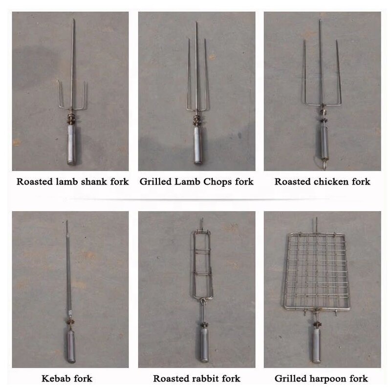 Charcoal Oven Supplier - 6 Head Commercial Roast Chicken Roast Fish Multi-functional