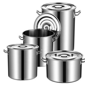 Stock Pot Manufacturer - Hotel Supplies 50L 100L Tall Straight Non Magnetic