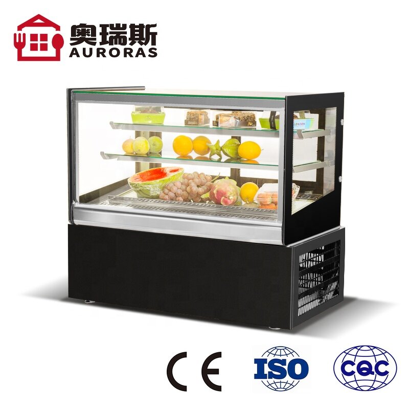 Bakery Display Case Manufacturer - Refrigerated Cake Cabinet Freezer Display Door