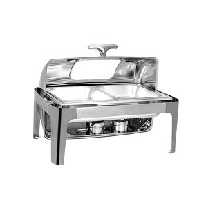 Buffet Stove Manufacturer - Square Thickened Stainless Steel Insulation Clamshell 3L 5L