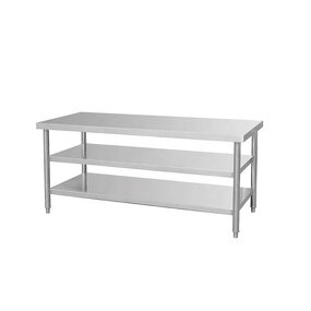 Stainless Steel Workbench Factory - Customized Thickened Plate Shelf Sink Support