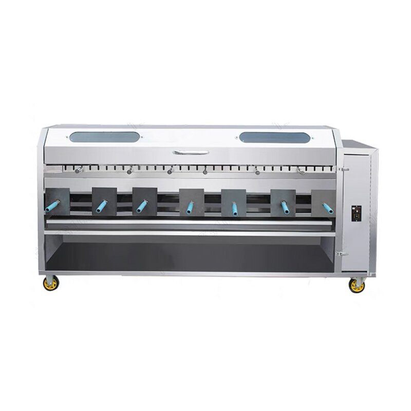 Smokeless BBQ Grill Manufacturer - Galvanized Steel Charcoal Gas Glass Visual