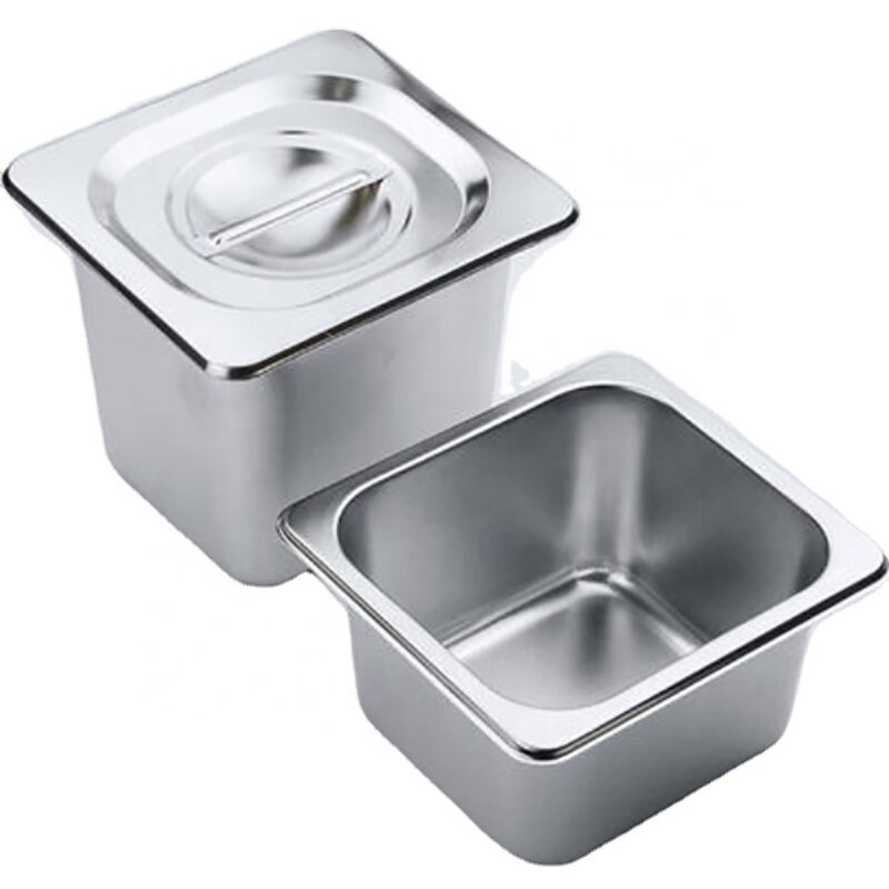 Gastronorm Tray Supplier - 176x162x150mm Stainless Steel GN Pan Food Container