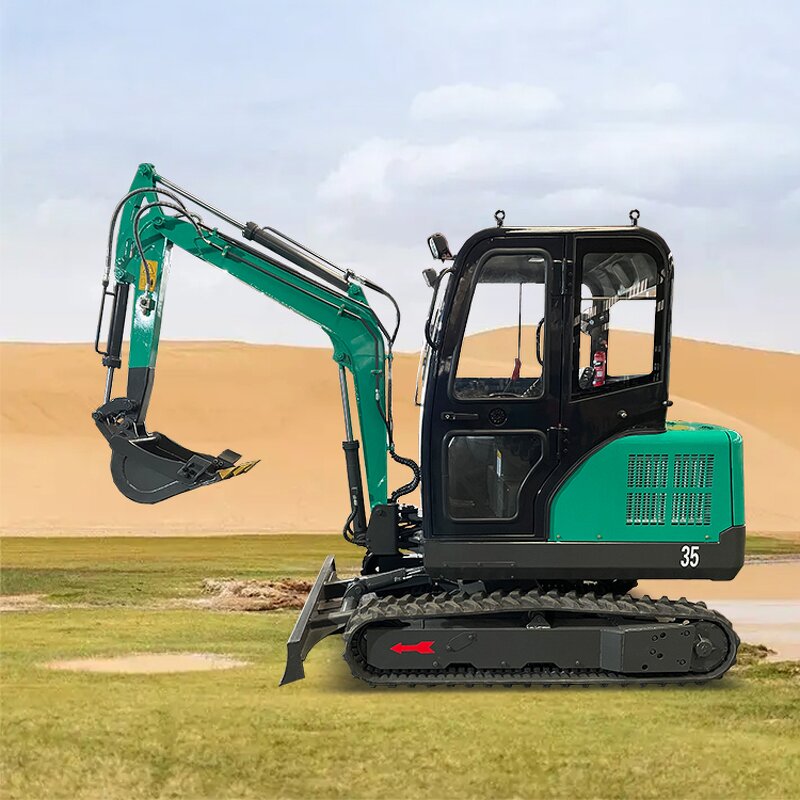 Excavator Factory - 4-7 Ton Portable Bagger Digger with Thumb