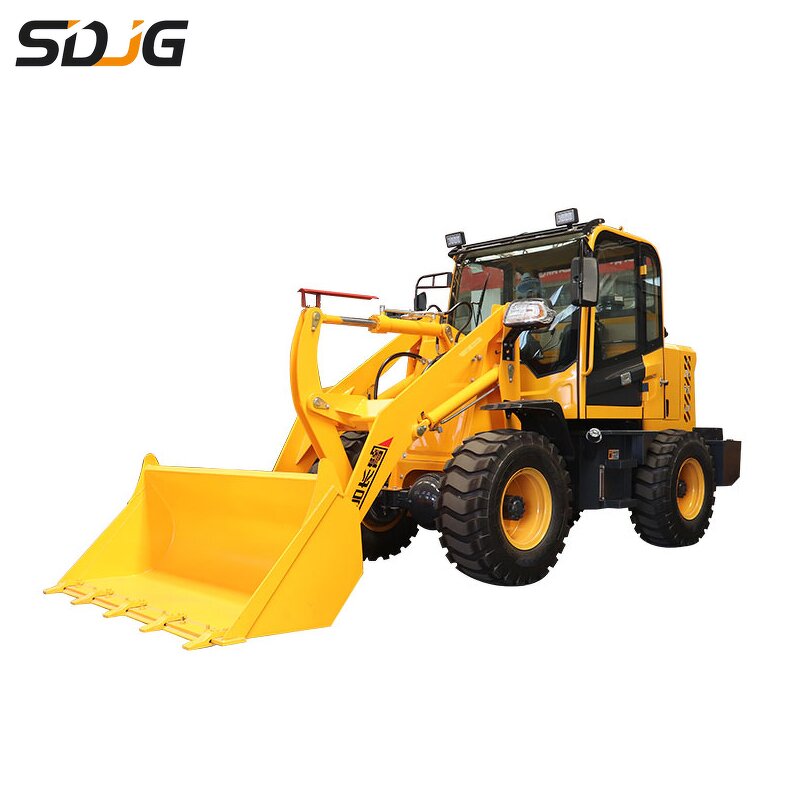 Towable Backhoe Loader Supplier - SDJG Multifunction CE EPA 4 Wheel Drive
