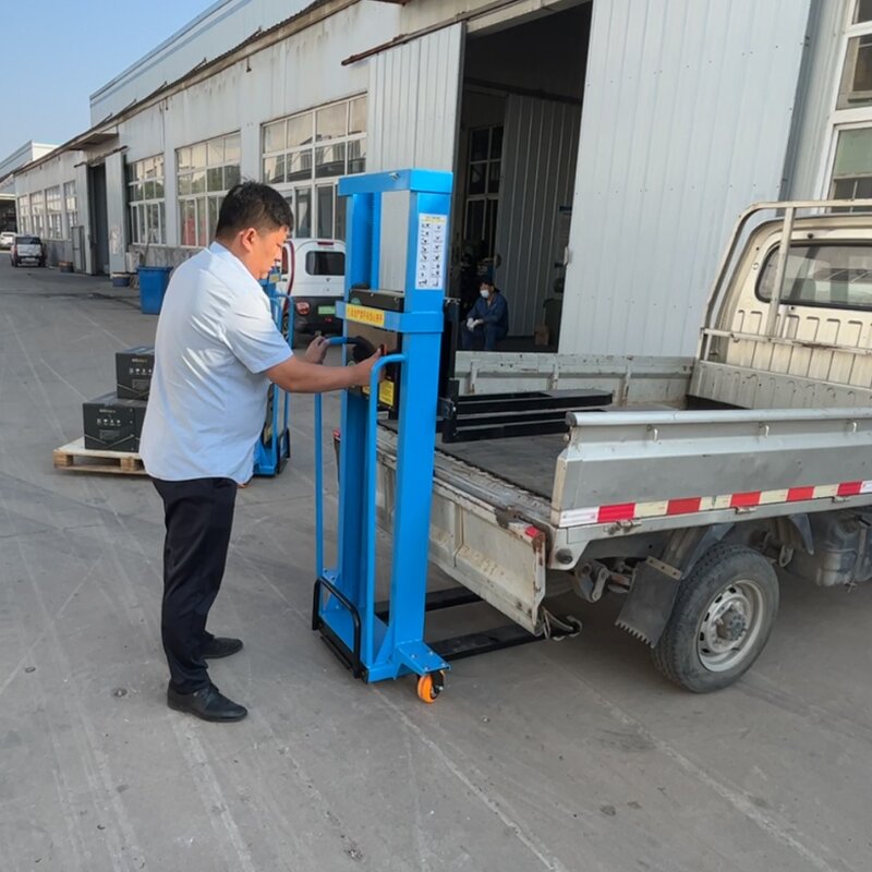 Self Loading Stacker Factory - Factory Price 1-2T Full-electric Portable Ladder
