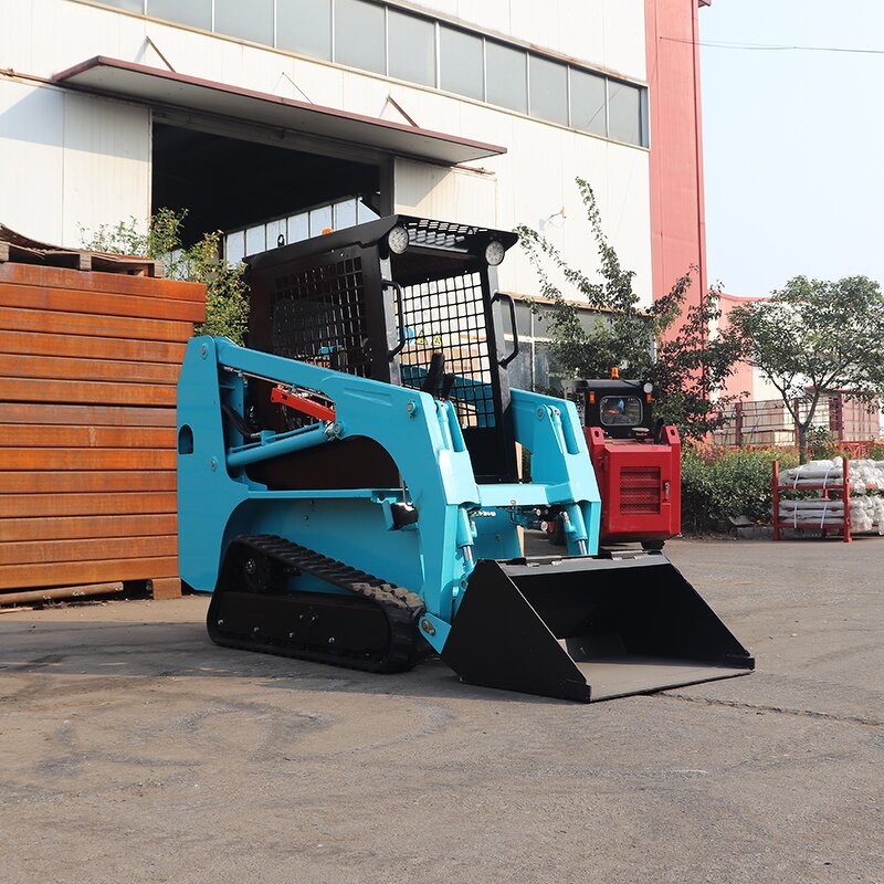 Skid Steer Loader Supplier - China Skidsteer Dingo Stand on Attachments Track