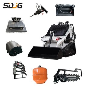Mini Skid Steer Loader Factory - Free Shipping 360 380 CE/EPA China Wholesale