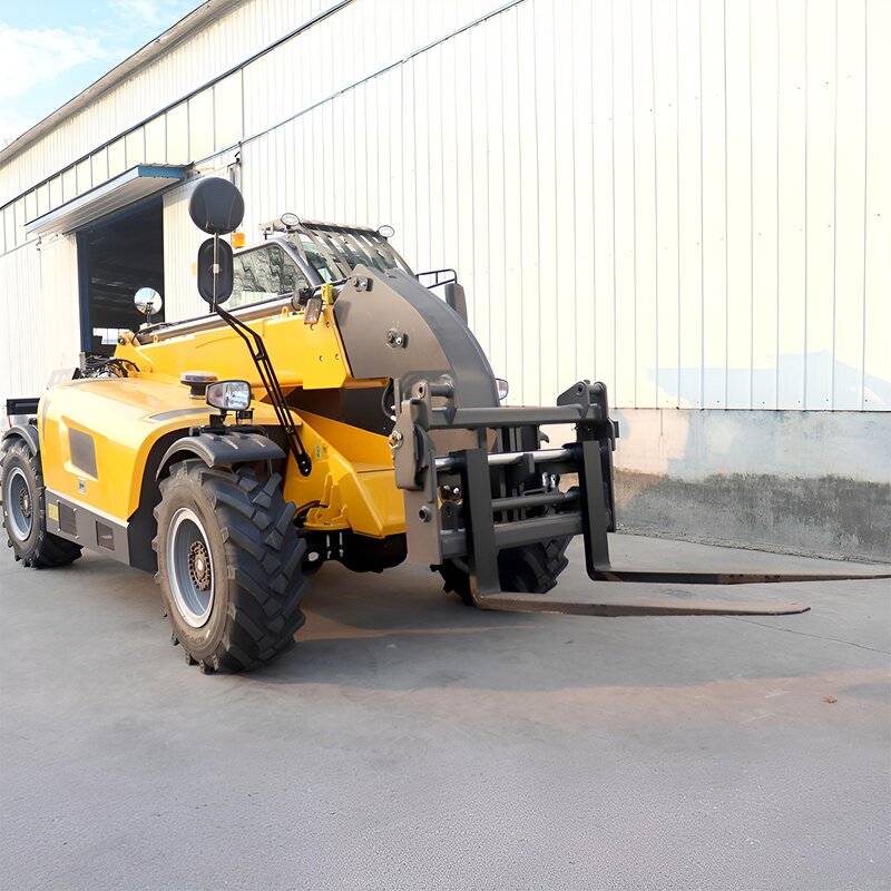 Telehandler Factory - 3.5 Ton 4wd Closed Cab Telescoping Boom