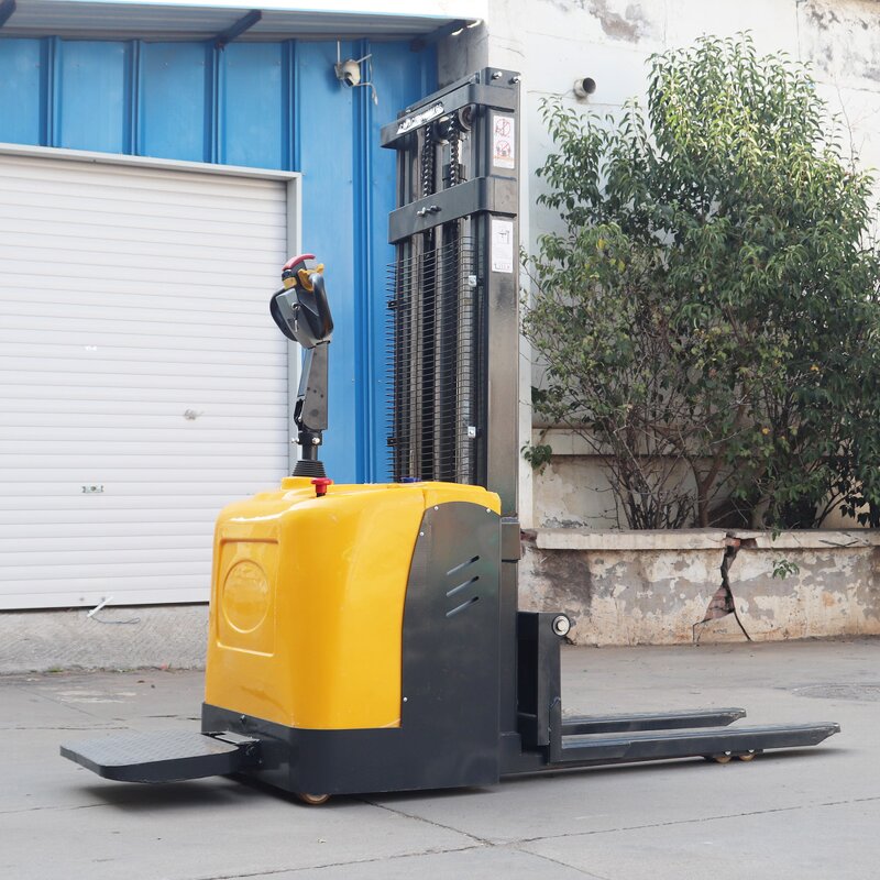 Self Loading Stacker Factory - Factory Price 1-2T Full-electric Portable Ladder