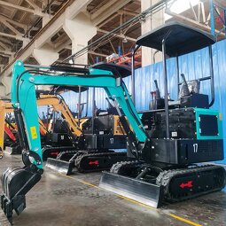 Mini Excavator Supplier - JG-17 Water Cooled 1.7 Ton Customizable Towable