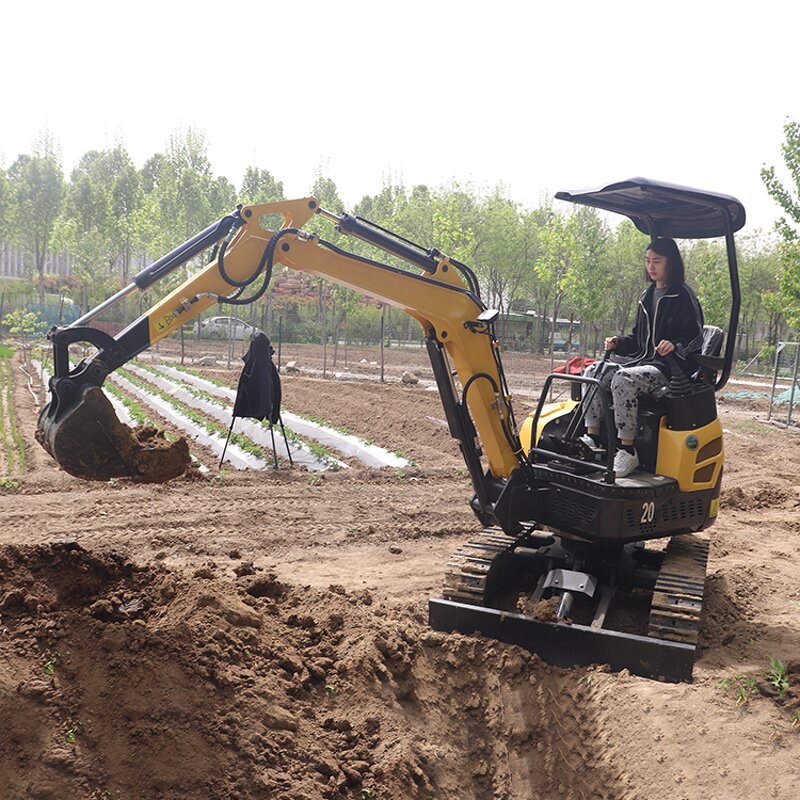 Mini Excavator Manufacturer - Jianggong 2000 kg JG-20 Small EURO V Engine