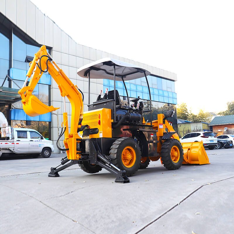 Retro-Excavator Supplier - Backhoe Loader Yunnei Engine Good Manufacturer