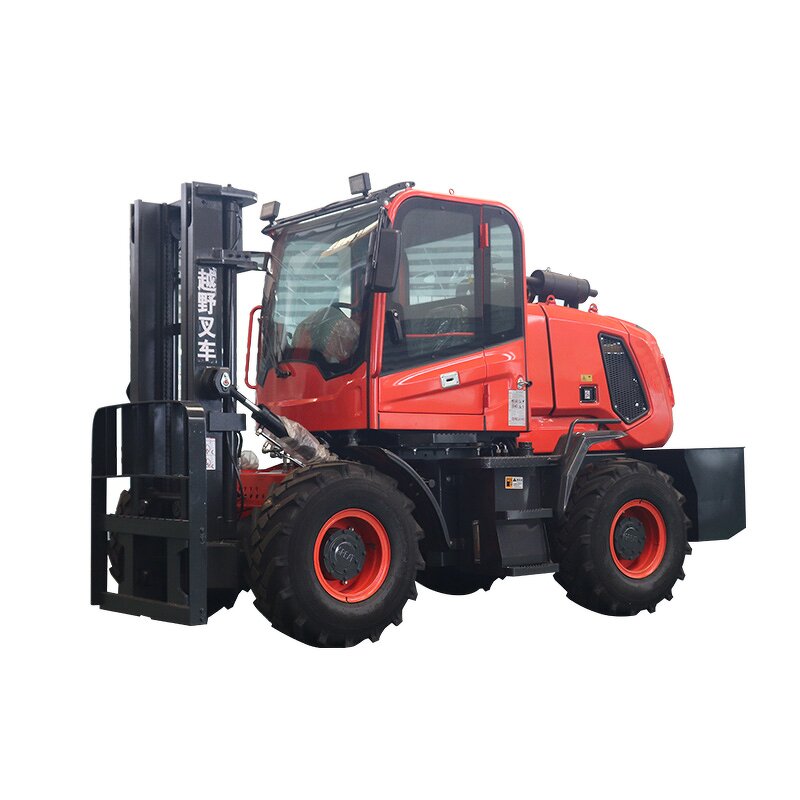 All Terrain Forklift Supplier - 4 Wheel Drive Multiple Attachment for Sale