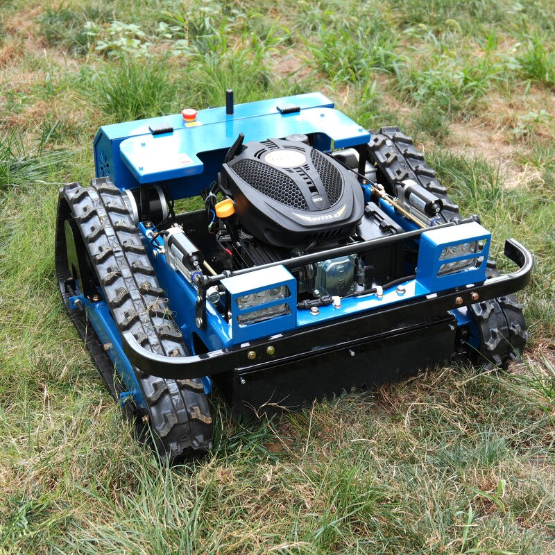 Lawn Tractor Supplier - NEW Crawler Robot Remote Control Grass Cutter