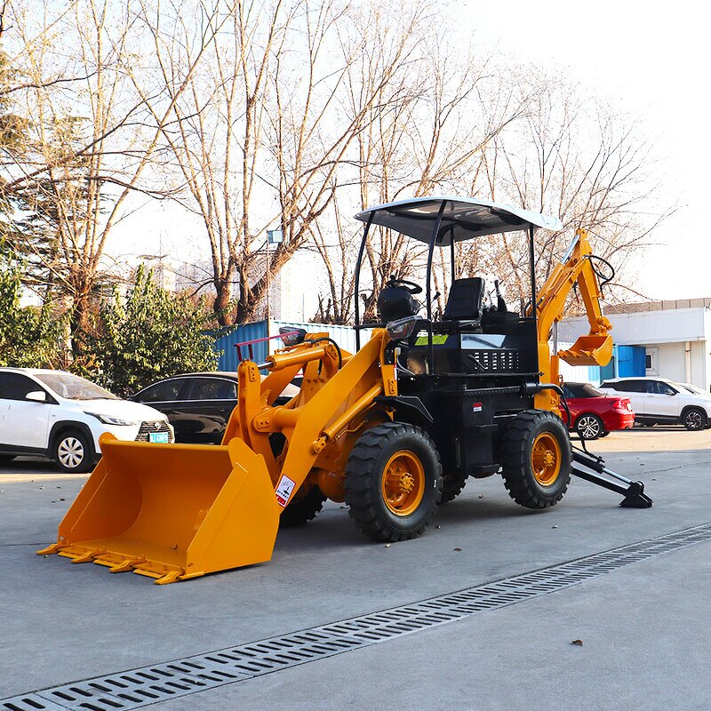 Backhoe Loader Manufacturer - New Design Cheapest Farm Earth-Moving Cheap