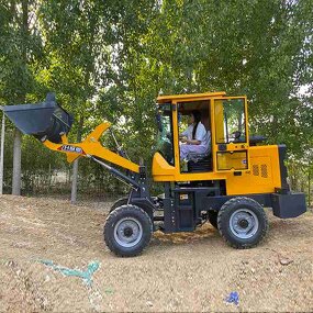 Wheel Shovel Loader Factory - Shandong Jianggong JG-920 1.5 TON Payload Farm