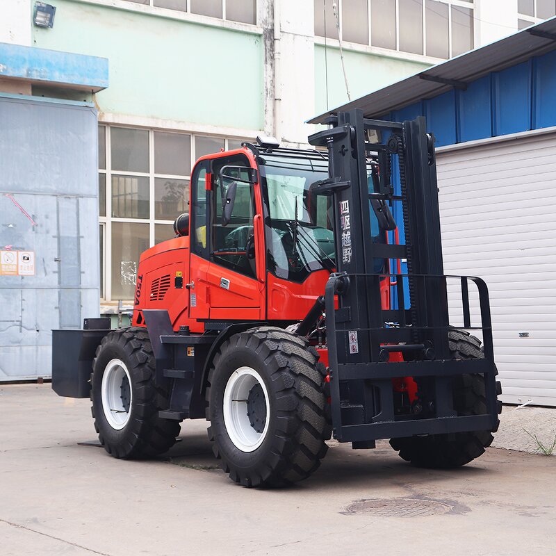 Rough Terrain Forklift Manufacturer - Multifunction 3-6 Ton CE EPA 4X4