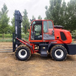 Rough Terrain Forklift Factory - 4WD Diesel High Capacity Construction Site