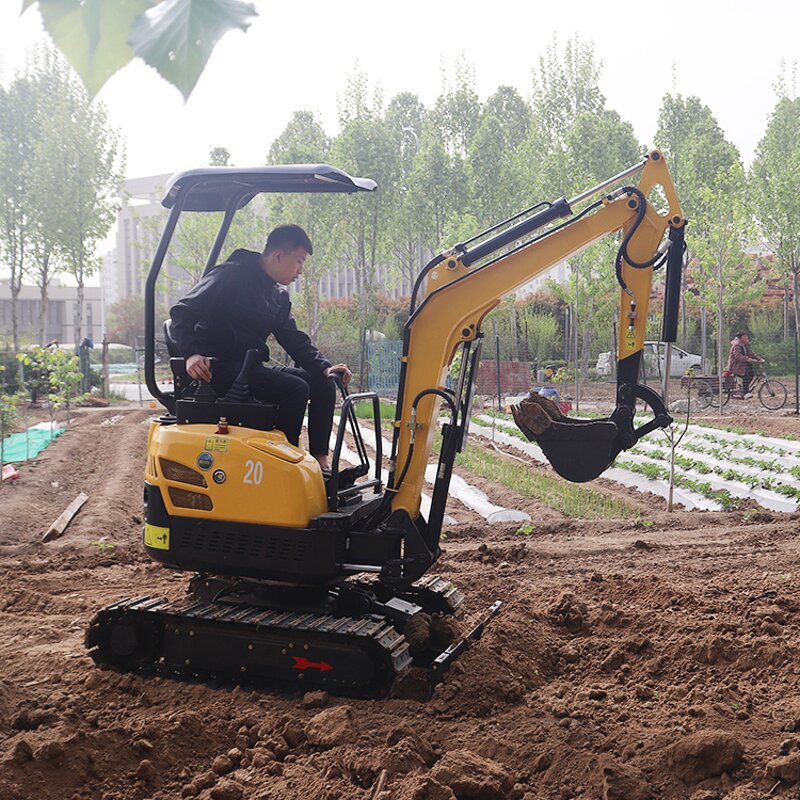 Mini Excavator Manufacturer - Jianggong 2000 kg JG-20 Small EURO V Engine