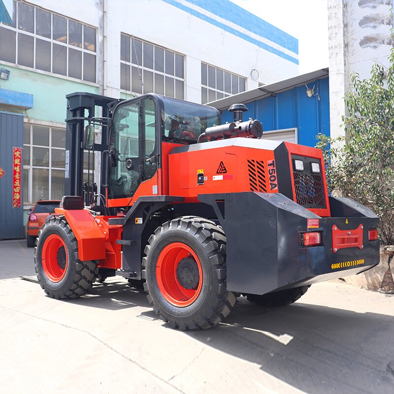 Diesel Forklift Supplier - Professional 5 Ton Low Noise High Stability