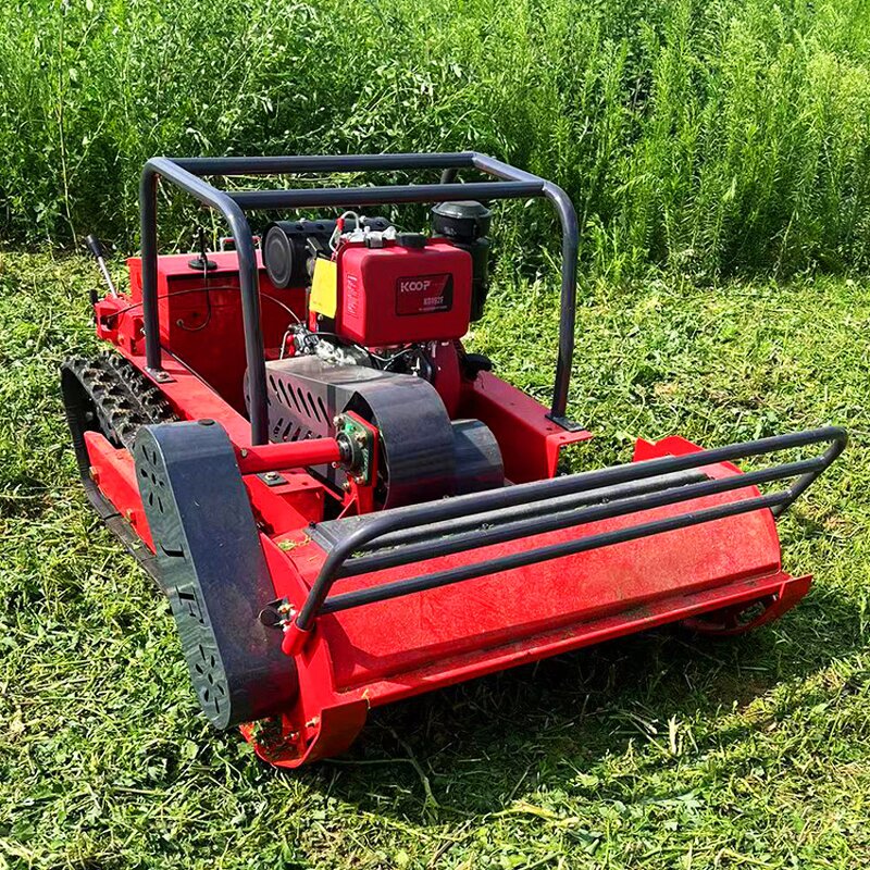 AI Remote Lawn Mower Supplier - High Quality All Terrain with Engine