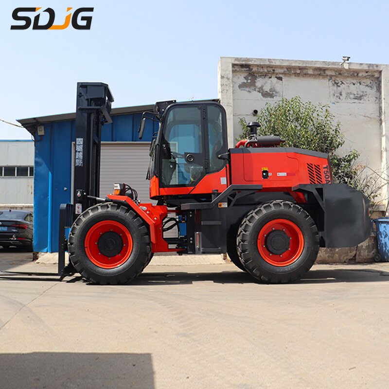 Diesel Forklift Supplier - Professional 5 Ton Low Noise High Stability