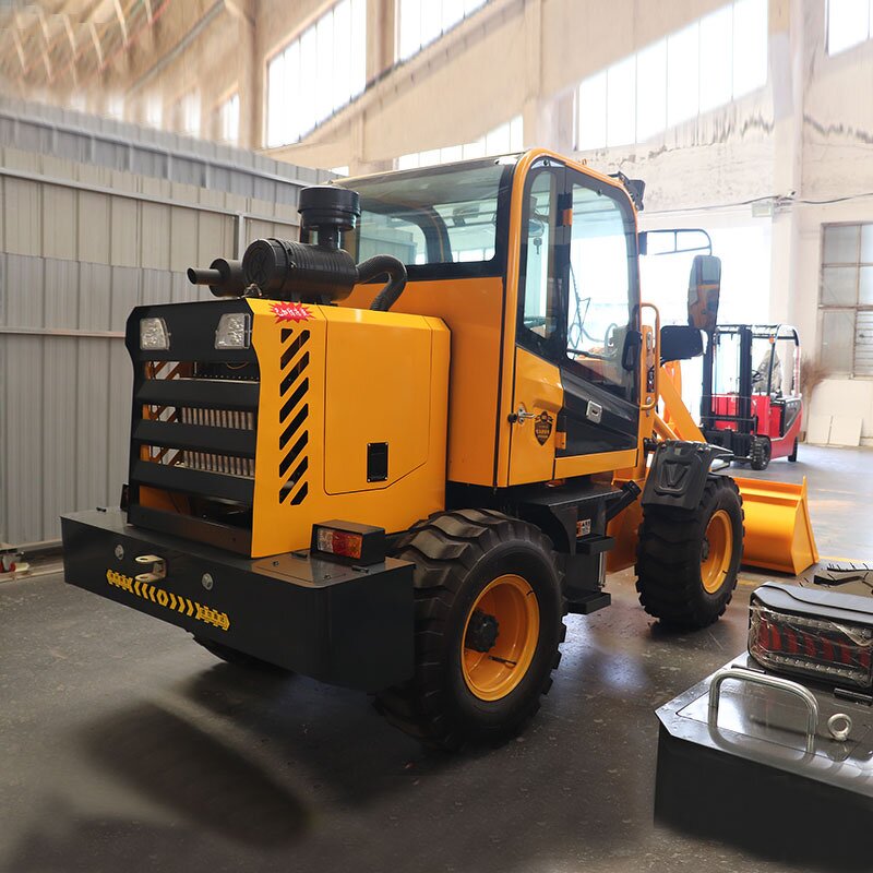 Towable Backhoe Loader Supplier - SDJG Multifunction CE EPA 4 Wheel Drive