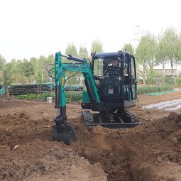 Excavator Factory - 4-7 Ton Portable Bagger Digger with Thumb