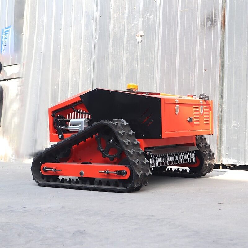 AI Remote Lawn Mower Supplier - High Quality Machine 550CJ Electric Start