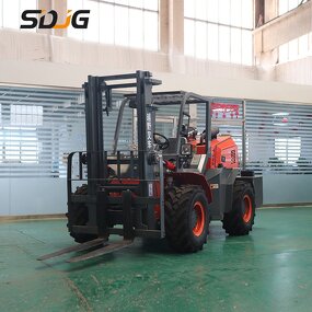 All Terrain Forklift Manufacturer - China 4x4 3Ton Diesel Home Farm Applicable