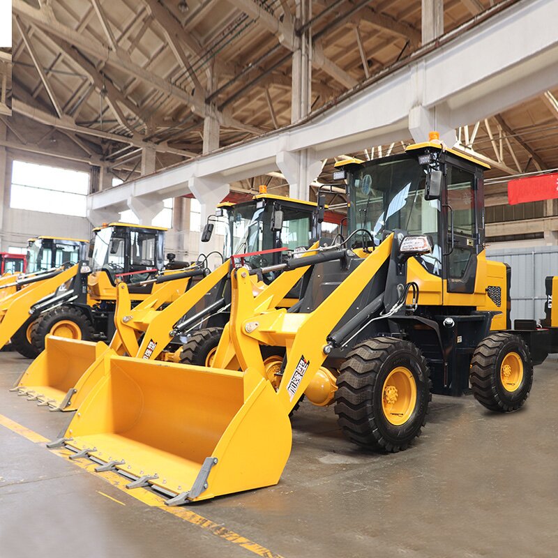 Small Loader Factory - Diesel-powered High-horsepower Fully Enclosed Cab