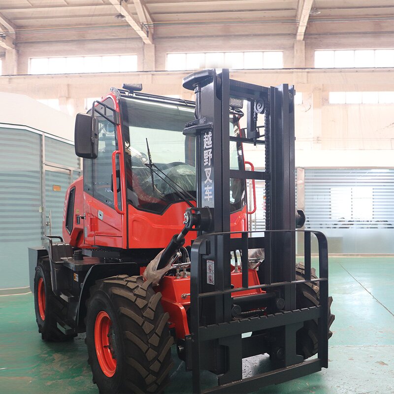 All Terrain Forklift Supplier - 4 Wheel Drive Multiple Attachment for Sale