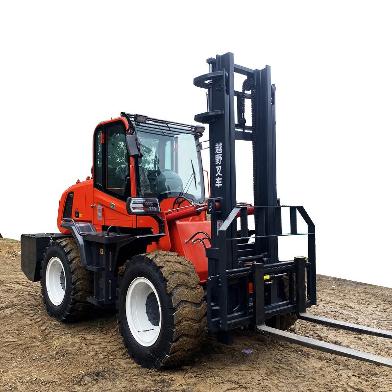 Rough Terrain Forklift Manufacturer - Multifunction 3-6 Ton CE EPA 4X4
