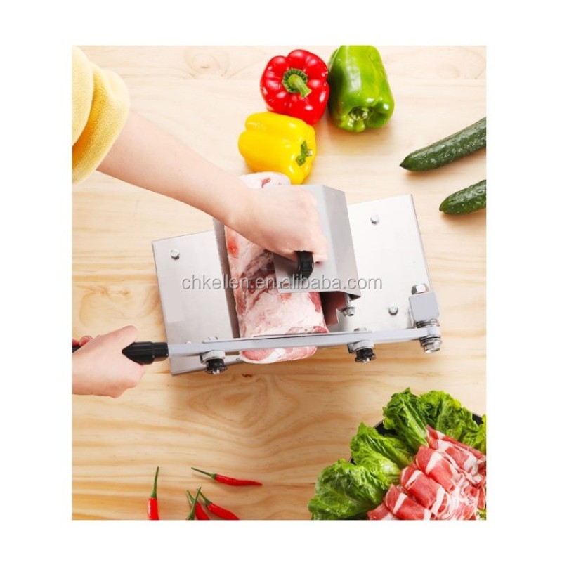 Semi Automatic Frozen Meat Slicer Factory - Trade Assurance Good Service