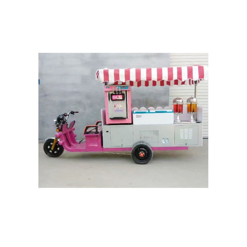 Food Moto Vans Manufacturer - Electric and Gasoline Motorized Ice Cream Tricycles