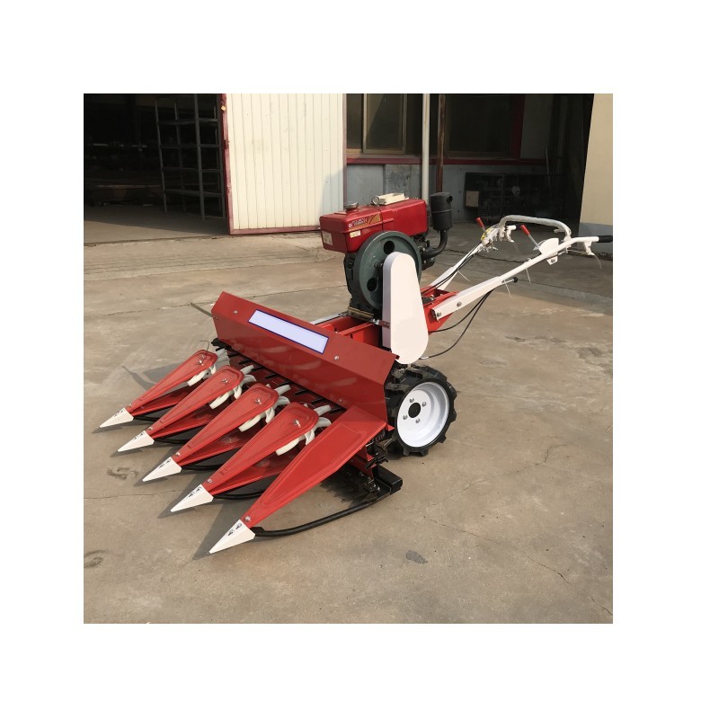 Double Chop Harvester Factory - Farm Machinery Glass for Rice Harvest