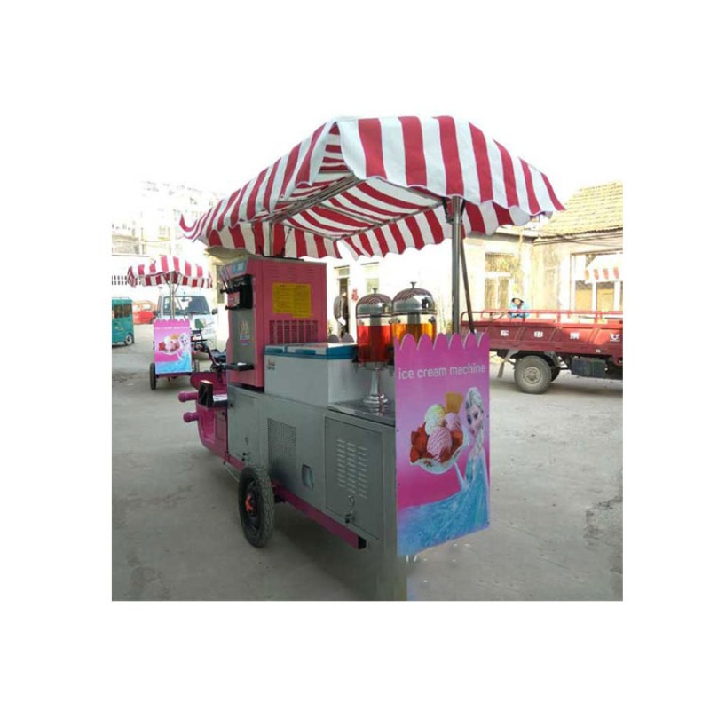 Ice Cream Push Cart Supplier - Display Cabinet Freezer Refrigerator Gelato