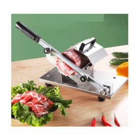 Semi Automatic Frozen Meat Slicer Factory - Trade Assurance Good Service