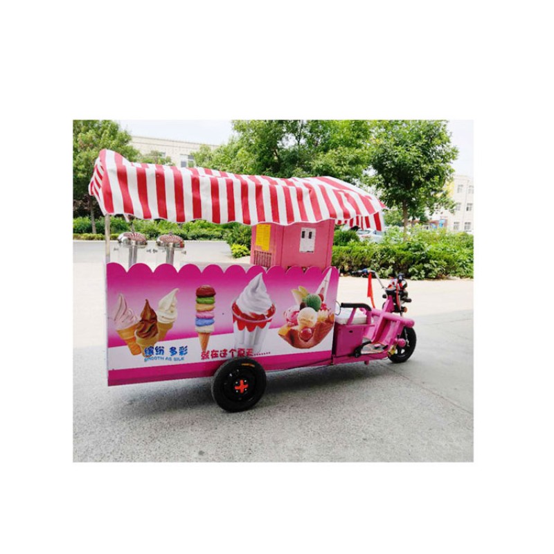 Electric Ice Cream Tricycle Supplier - Sale for Carts