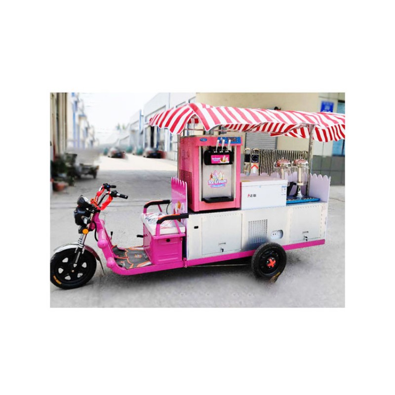Electric Ice Cream Tricycle Supplier - Sale for Carts