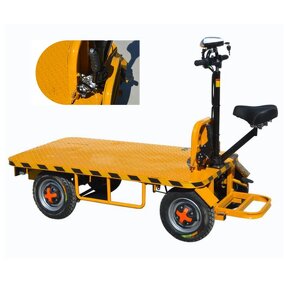Factory Transport Equipment Manufacturer - Small Flatbed Truck with Battery