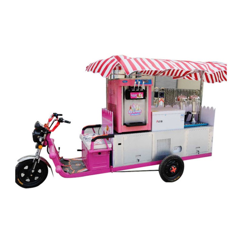 Freezer Tricycle Supplier - Business Use High Quality Front Loading Pedal