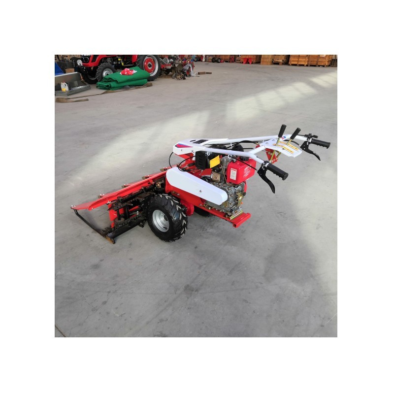 Mini Rice Reaper Supplier - 2021 Diesel Engine Powered Ripper Binder