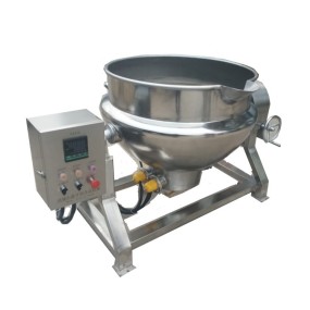 Jacket Kettle Manufacturer - Food Cooker Steam Gas Electric with Agitator